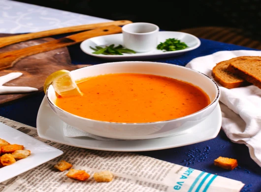 Krem juha od crvene leće i mrkve